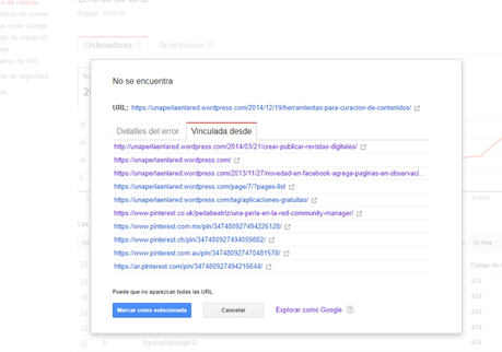 desde donde se generan los errores de rastreo Cómo solucionar los errores de rastreo en WordPress.com