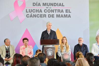 ENTREGA ALFREDO DEL MAZO EQUIPAMIENTO PARA LA DETECCIÓN OPORTUNA DE CÁNCER DE MAMA