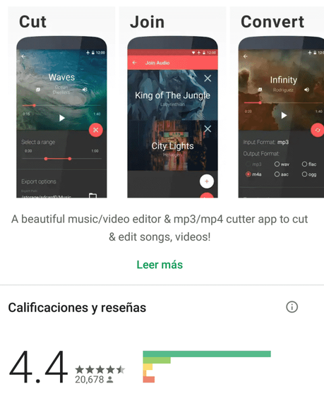 Mejores aplicaciones para editar audio en dispositivos Android