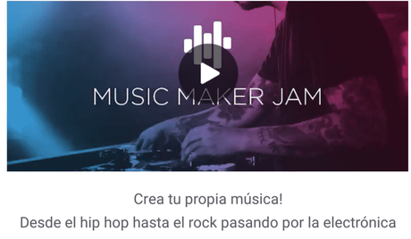  Music Maker JAM: Edicion de audio en android