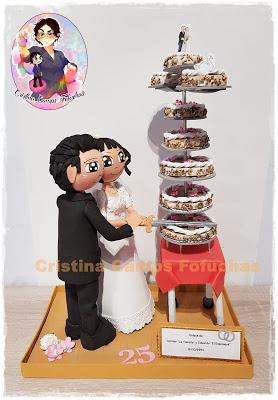 FOFUCHOS NOVIOS CON TARTA
