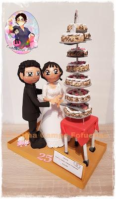 FOFUCHOS NOVIOS CON TARTA