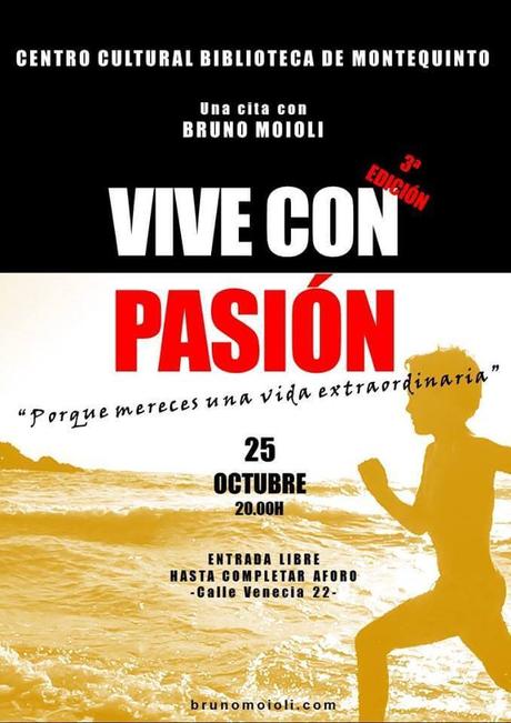 Conferencia: Vive con pasión: ahora es el momento – Bruno Moioli