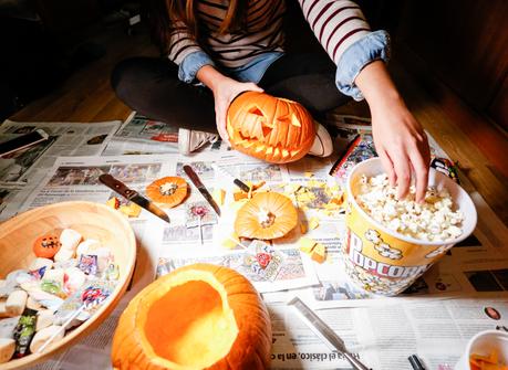 Tallando calabazas