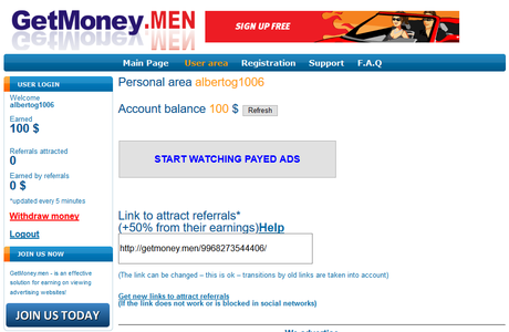 Getmoney.men ¿algo Real O Una Estafa Más?