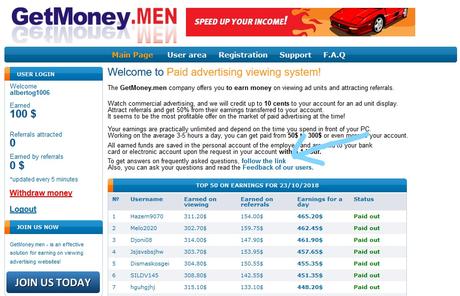 Getmoney.men ¿algo Real O Una Estafa Más?