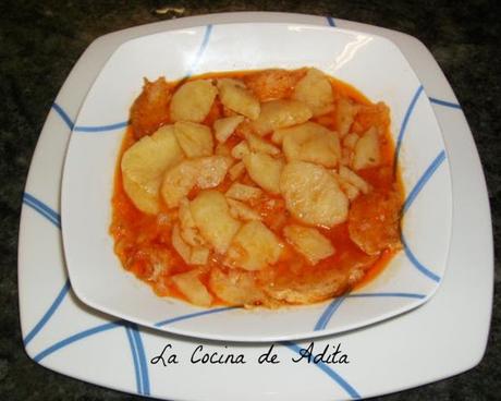 Patatas guisadas con cominos