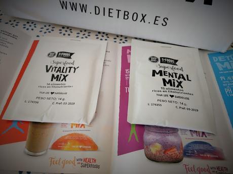 Unboxing DietBox de Octubre.