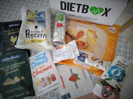 Unboxing DietBox de Octubre.