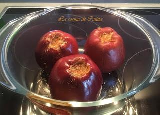 Manzanas asadas Manzanas asadas