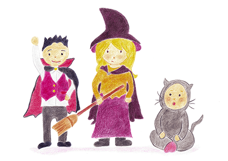 Difraces de Halloween para niños fáciles de hacer