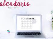 Freebie: Calendario Noviembre