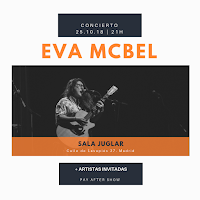 Concierto de Eva McBel en Sala Juglar