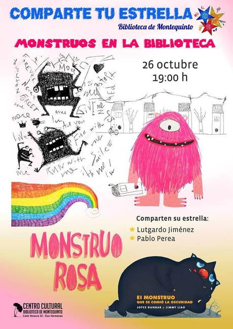 Comparte TU Estrella presenta ‘Monstruos en la Biblioteca’ Comparte TU Estrella presenta ‘Monstruos en la Biblioteca’