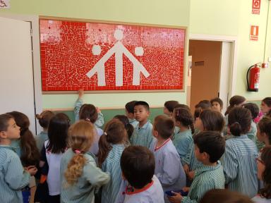 Trencadis en la escuela: San Joan Bosco