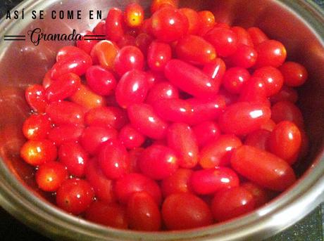 Tomatitos caramelizados