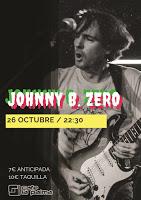 Concierto de Johnny B. Zero en Café La Palma
