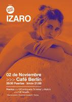 Concierto de Izaro en el Café Berlín
