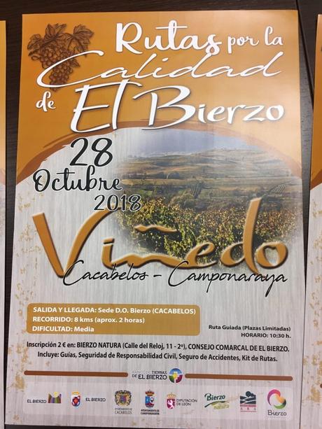 Planes en Ponferrada y El Bierzo para el fin de semana. 26 al 28 de octubre 2018