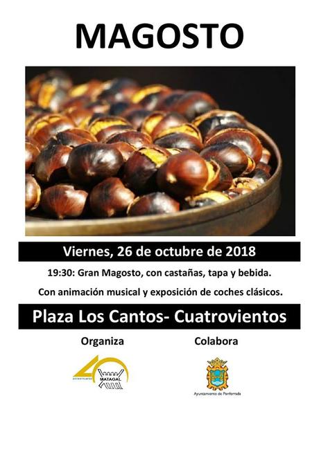 Planes en Ponferrada y El Bierzo para el fin de semana. 26 al 28 de octubre 2018
