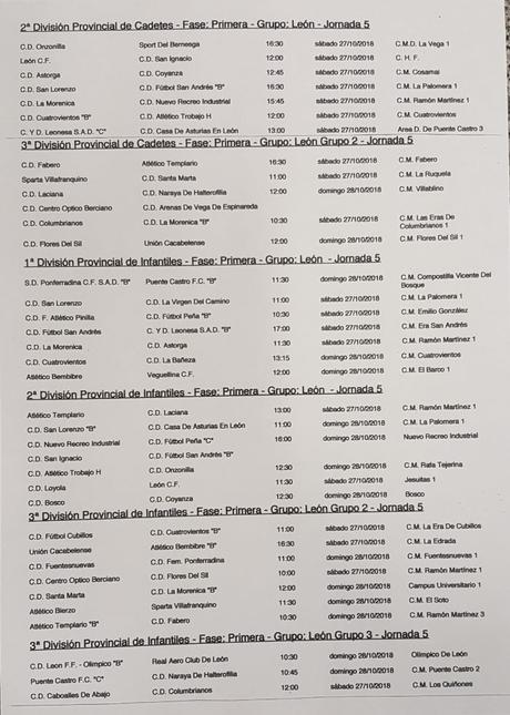 Planes en Ponferrada y El Bierzo para el fin de semana. 26 al 28 de octubre 2018