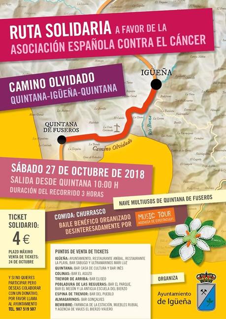 Planes en Ponferrada y El Bierzo para el fin de semana. 26 al 28 de octubre 2018