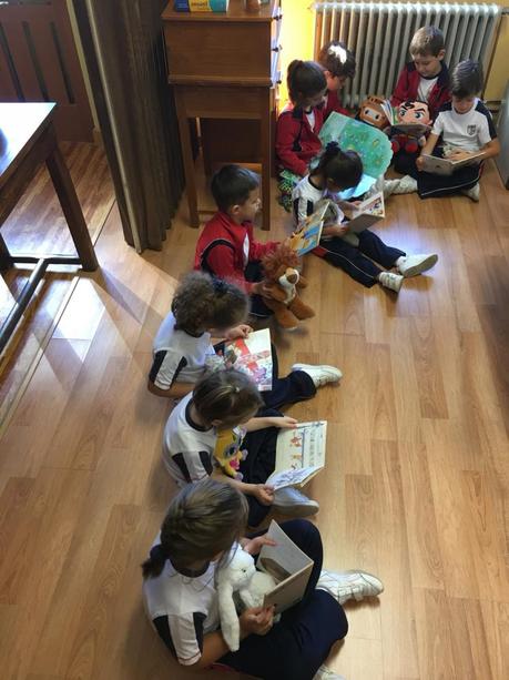 ‘Noche de pijamas’ en la Biblioteca del Colegio San Ignacio