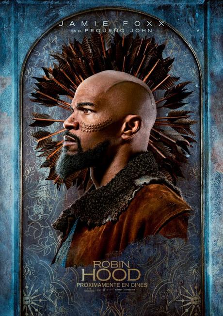 Nuevo afiche de Robin Hood con Taron Egerton y Jamie Foxx