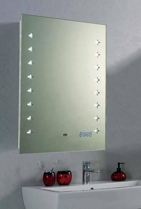 Spiegel Mit Uhr Ebenbild Das Sieht Schöne