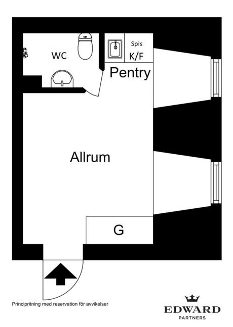Proyecto para un apartamento de 11,5 m²