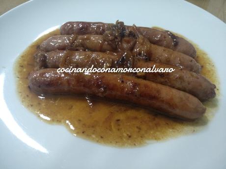 Salchichas Encebolladas Salchichas Encebolladas