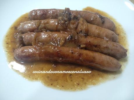 Salchichas Encebolladas Salchichas Encebolladas