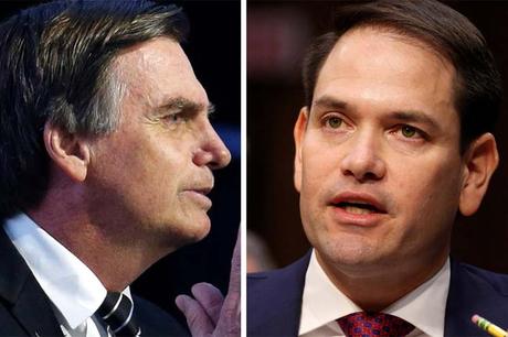 Destapan en Brasil nexos de Bolsonaro y senador Marco Rubio