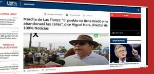 Nicaragua: SIP, los patronos mediáticos, premian al canal golpista “100% Noticias”