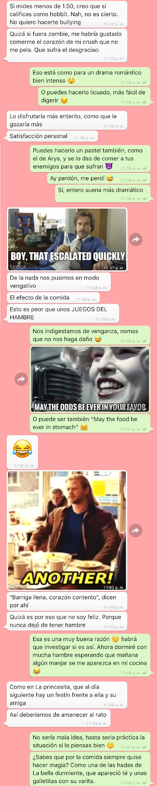 Los desvaríos de Ana y Rebeca #3: De comida y libros