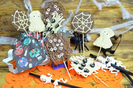 Halloween, comidas Halloween, recetas para Halloween, recetas Halloween, piruletas para Halloween, chocolate, mesas dulces, mesas dulces para Halloween, Halloween 2018, las delicias de mayte, 