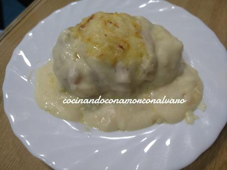 Patatas Hasselback rellenas