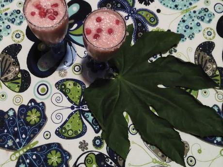 CÓCTEL DE SIDRA Y GRANADA #ASALTABLOGS CÓCTEL DE SIDRA Y GRANADA #ASALTABLOGS