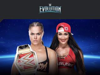 Ronda Rousey  y Nikki Bella ensayando mucho su lucha