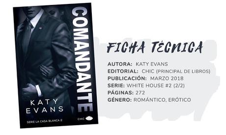 Reseña: COMANDANTE - Katy Evans