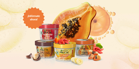 Nuevas Mascarillas Fructis Hair Food