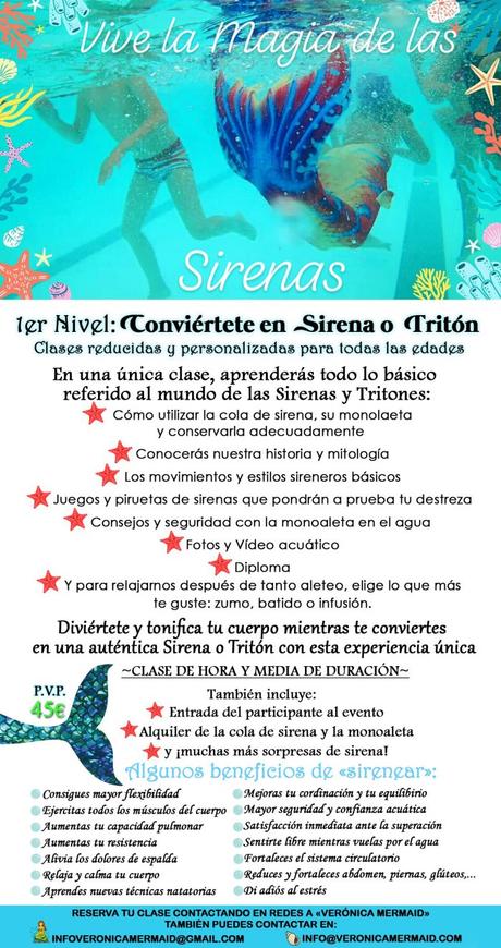 Vuelven las clases de sirena a las piscinas de Toral de los Vados