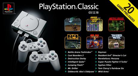 Confirmada la lista oficial de juegos de PlayStation Classic Confirmada la lista oficial de juegos de PlayStation Classic