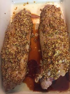 SOLOMILLOS DE CERDO CON MOSTAZA Y SOJA SOLOMILLOS DE CERDO CON MOSTAZA Y SOJA