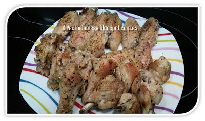 Alitas de pollo 
