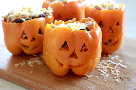 Una de recetas: PIMIENTOS PARA HALLOWEEN