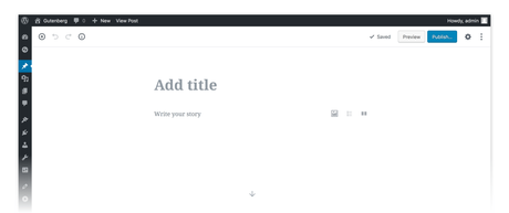 Gutenberg el nuevo editor de WordPress