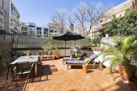 Piso con gran terraza en el Eixample, Barcelona