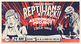 Astronaut Project y Cielo Gris en Yacana Bar