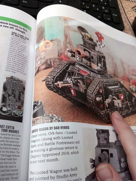 Vehículos Saqueadoz, pero en el Chapter Approved 2018 Vehículos Saqueadoz, pero en el Chapter Approved 2018